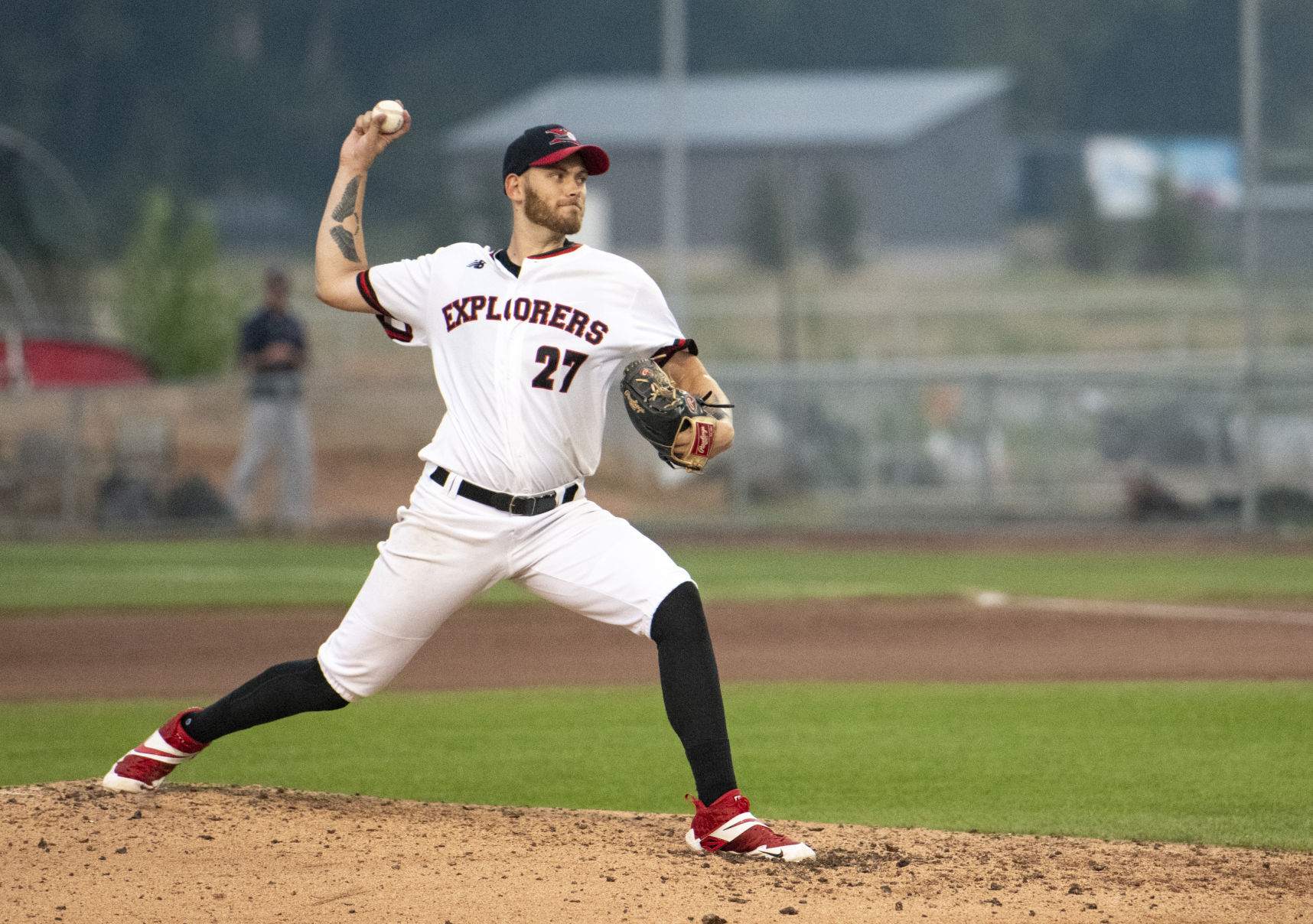 Explorers vs Winnipeg Goldeyes baseball